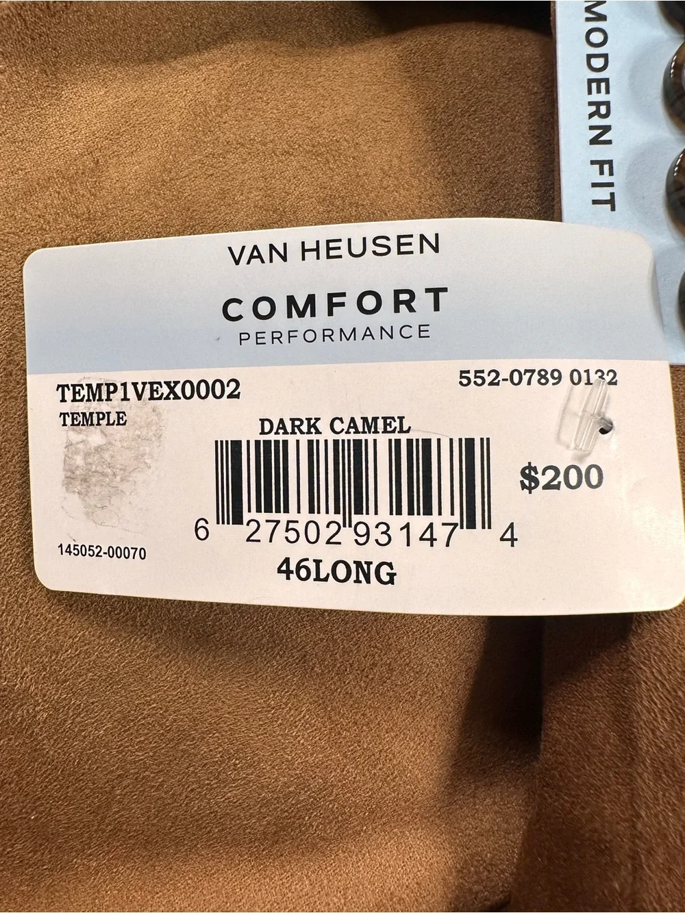 Van Heusen new tag